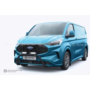 Frontbøyle sort, VW Transporter T7, FORD TRANSIT CUSTOM 2024-  (EU)