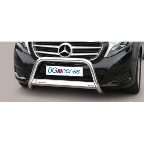 Frontbøyle Mercedes Class V 2014-24 Ø 63mm  (før facelift 2024)