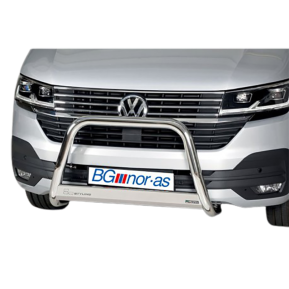 Frontbøyle, Volkswagen Transporter T6.1, '11/19 -, rustfri, 63 mm 043261