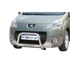 Frontbøyle Peugeot Partner 08-15 Ø 63mm (black)