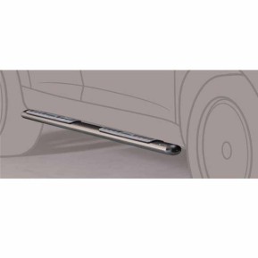 Stigtrinn Mitsubishi Pajero 3 Doors 07+ (rustfri)