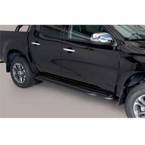 Stigtrinn Mitsubishi L200 '19- Ø 50mm (svart)