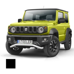 Støtfanger Rør Nedre, SUZUKI JIMNY 2018 -, d60mm, sort