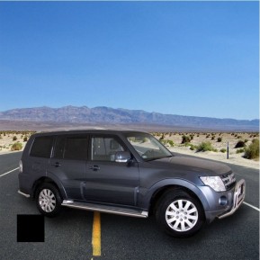 Kanalrør, MITSUBISHI PAJERO 2007 - 2014 -, d70mm, sort