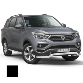 Støtfanger Rør Nedre, SSANGYONG REXTON 2018 -, d70mm, sort