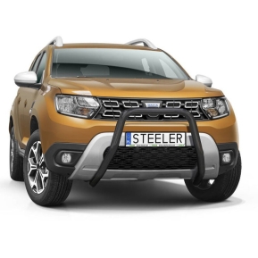 Frontbøyle, DACIA DUSTER 2018 -, d60mm, sort