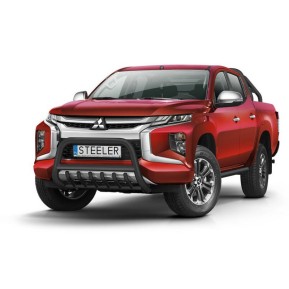Frontbøyle, MITSUBISHI L200 2019 -, d70mm, sort