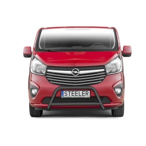 Frontbøyle, OPEL VIVARO 2014 -, d60mm, sort