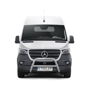 Frontbøyle, Mercedes Benz Sprinter '18-, (kun bakhjulstrekk)  70mm, rustfri
