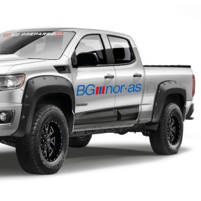 WARN FENDERFLARES CHEVY COLORADO 16+ LONG BED