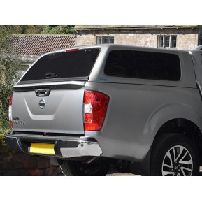 AEROKLAS CANOPY, NISSAN NP300 D/C '16-, QM1 WHITE