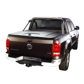 Deck-Cover, Amarok D/C '10-, ABS sleek, painted (B4), w/rollbar (390200B4B)