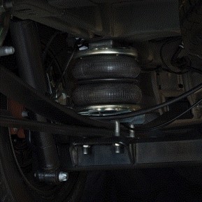 Auxiliary air suspension Nissan Navara D40 04-15 (Air Master Basic)