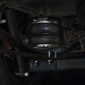 Auxiliary air suspension Nissan Navara D23 15+ (Air Master Automatic)