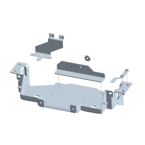 WINCH MOUNTING KIT, HIDDEN, MERCEDES BENZ, X-KLASSE, '17--