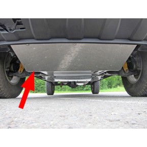 ASFIR Skliplate, VW Amarok 2.0 TDI Motor, 6mm Aluminium