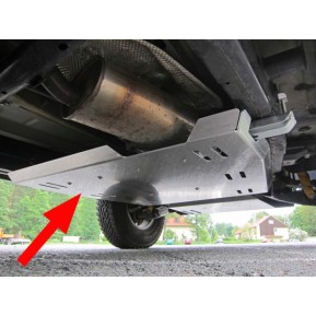 ASFIR Skliplate VW Amarok 2.0 TDI Gearkasse, 6mm Aluminium
