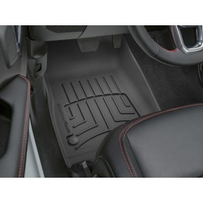 Mattesett, foran, gummi, Jeep Wrangler/Gladiator 18'-, sort