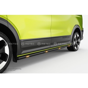 Kanalrør med LED VW Transporter T7 '24-, svart (L2)
