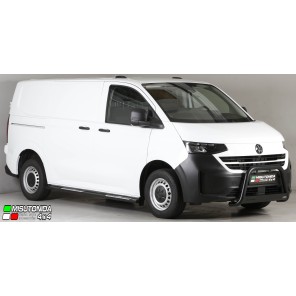Oval stigtrinn m/step, VW Transporter T7 '25- (L1), svart
