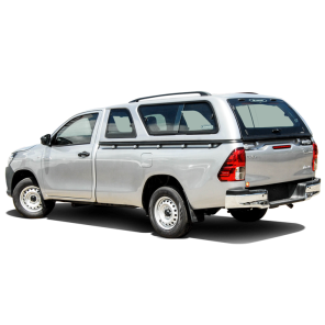 CARRYBOY S-560 canopy, Toyota Hilux Single-Cab '05-'15, White