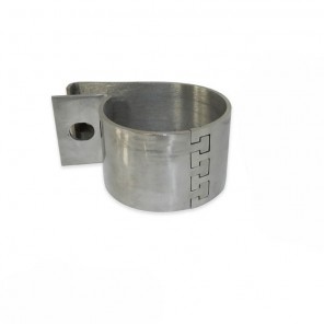 Lykteklammer 76 mm, polert rustfritt (1 stk)