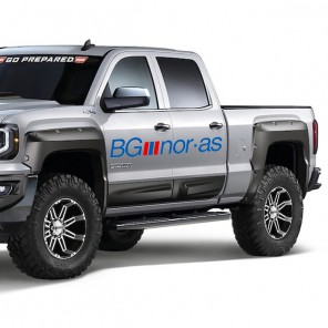 WARN FENDERFLARES GMC SIERRA 16+ SHORT BED