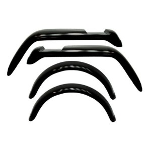 Fender,GFK, 4pc, Jeep CJ, 76-86, 12 cm, må lakkes