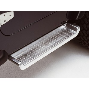 Factory Style Steps Aluminium bright, Jeep Wrangler TJ, 97 - 00