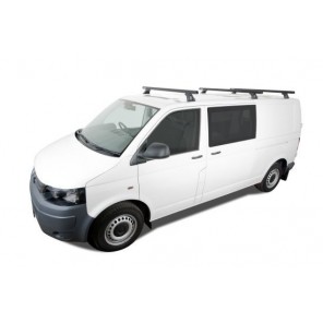 Rhino Rack Heavy duty bar, black 1500 mm