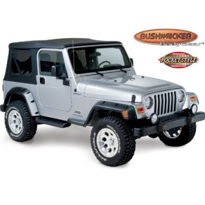Bushwacker Fender Flare set TJ Euro style +4,75