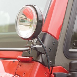 Lysbraketter for a-stolpe Jeep TJ 97-06