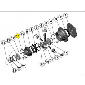 CYL CAP RETAINING BOLT (PK OF 8) (RD23,132)