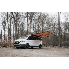 ARB Markise 3x2,5m med lys (sort aluminiumskasse)